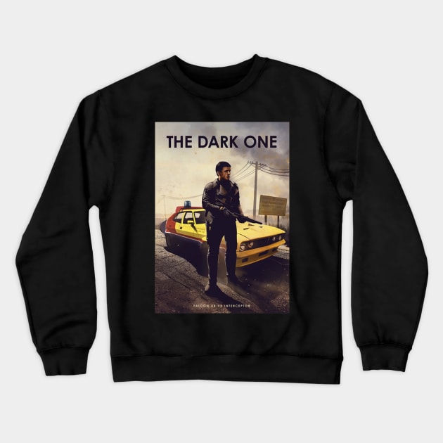 The dark one - Mad Max - Falcon X8 V8 interceptor - Car Legends Crewneck Sweatshirt by Great-Peoples